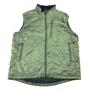 Sitka Hunting Primaloft Puffer Vest Green Lightweight Men's 2XL Utility Packable